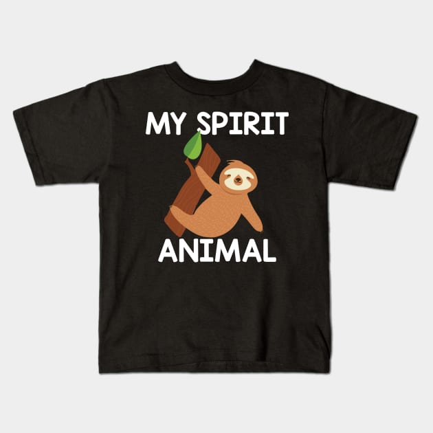 My Spirit Animal Kids T-Shirt by busines_night